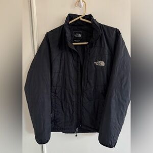 The North Face Primaloft Insulated black Puffer SHELL JACKET COAT sz M